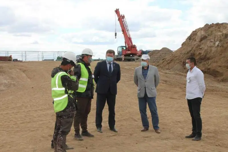 Сенатор Даурен Адильбеков находится с визитом в Акмолинской области