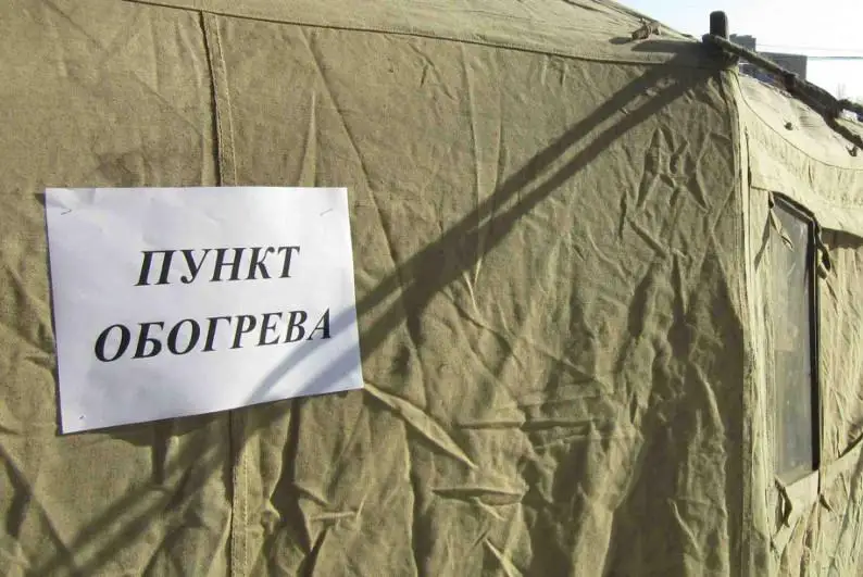 105 человек переместили с блокпостов в пункты обогрева за ночь в Акмолинской области