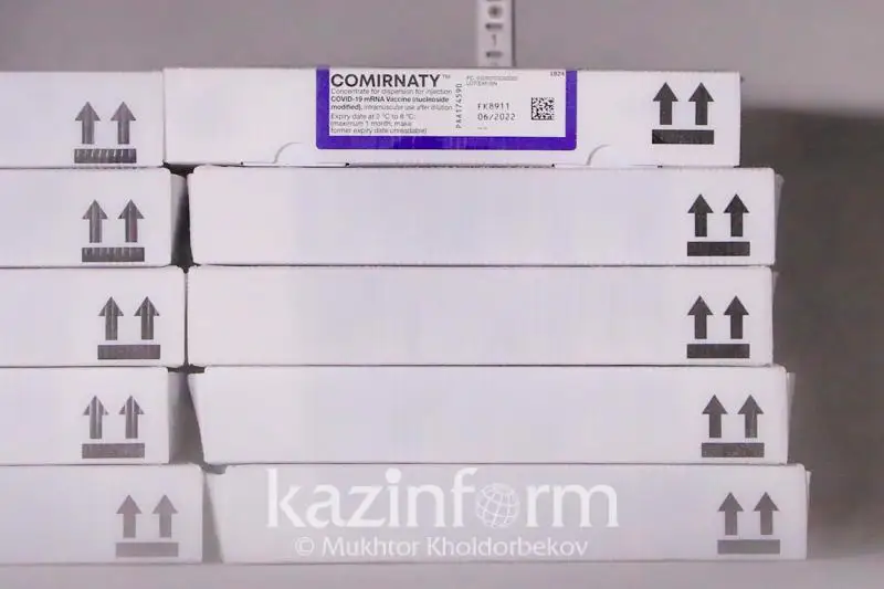 Aqmola oblysyna 35 myń Pfizer vaktsınasy jetkizildi