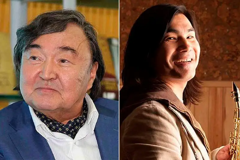 Búgin Batyrhan Shúkenov pen Oljas Súleımenovtiń týǵan kúni