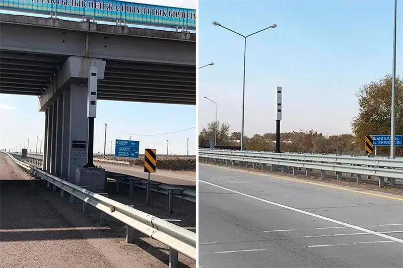 Французские радары на трассе Алматы -Талдыкорган озадачили казахстанцев