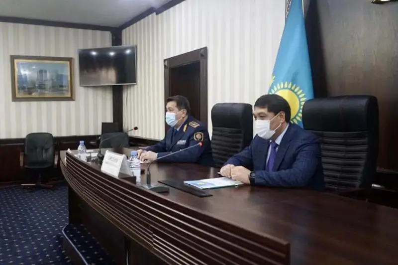 Заместитель главы МВД побывал с рабочим визитом в Жамбылской области