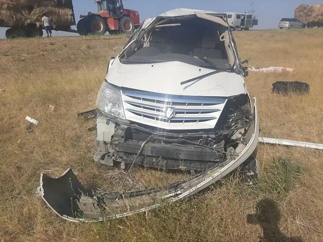 Женщина-водитель погибла в ДТП на трассе в Костанайской области