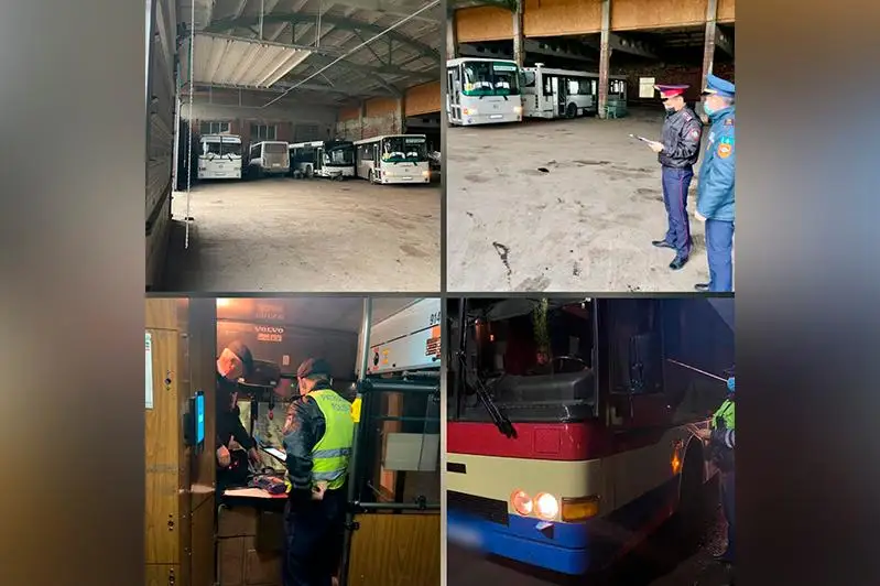 Водителей автобусов за разговоры по мобильнику наказали в Павлодаре