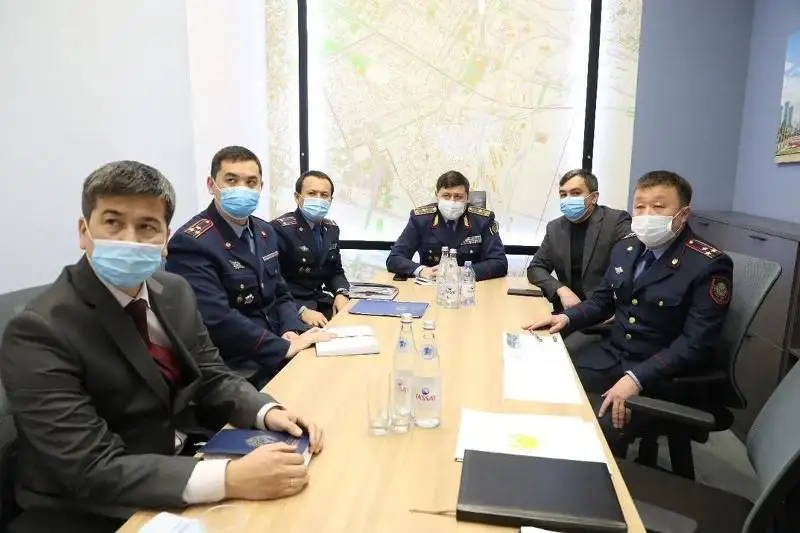 Марат Тулебаев проверил ряд объектов столичной полиции