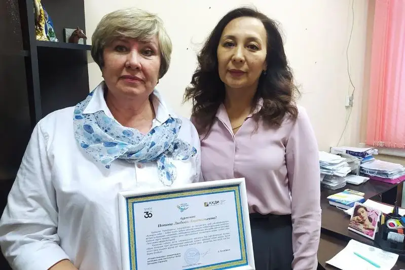 ShQO-da «Qajyrly eńbek – tabys kilti» jobasynyń jeńimpazdary marapattaldy
