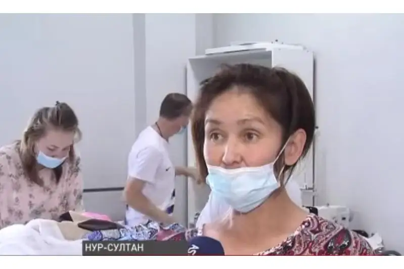 Швейный цех открыла многодетная астанчанка с инвалидностью