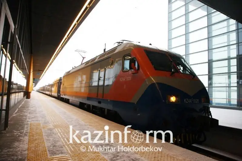 Еще один поезд начнет курсировать между Алматы и Нур-Султаном