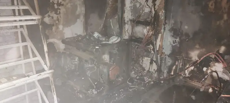 Пожар произошел в двухэтажном магазине в Атырау