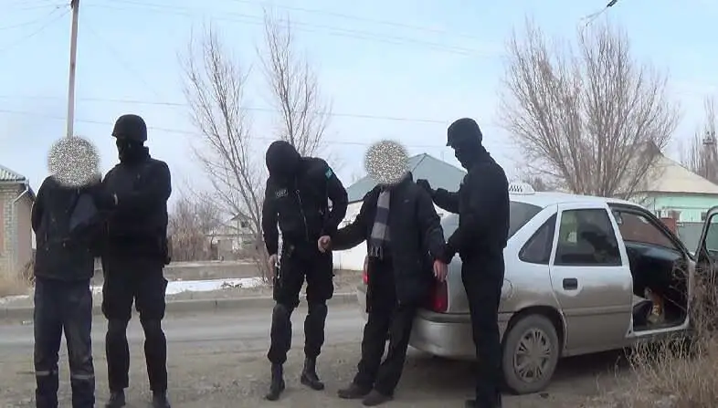 Наркоторговцев задержали в Кызылорде
