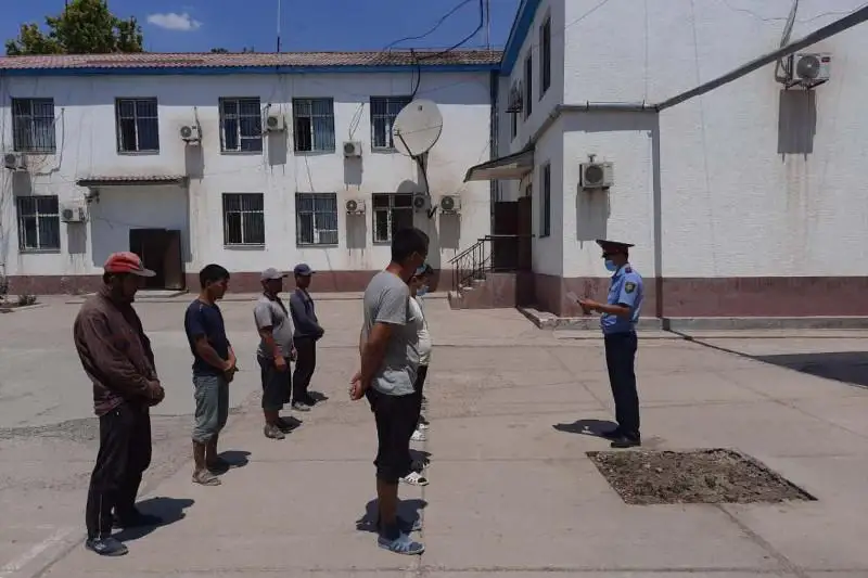 76 иностранцев работали нелегально в Туркестанской области