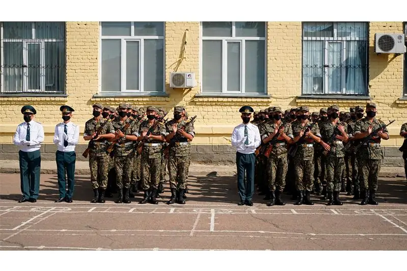 Более 200 солдат Нацгвардии РК приняли присягу в Акмолинской области