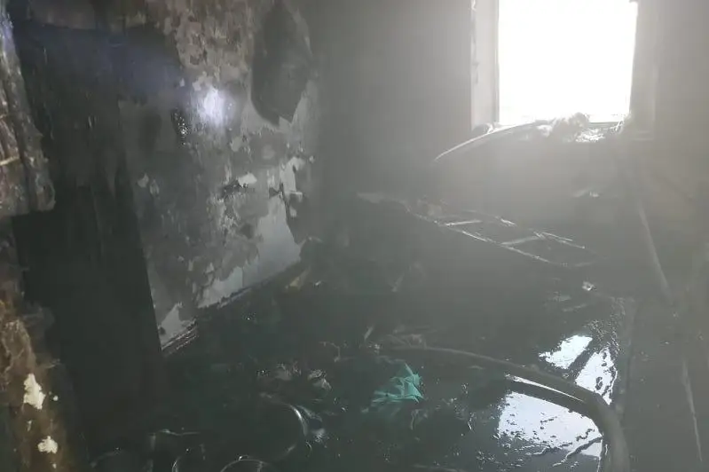 Соседи и пожарные вытащили детей из огня в Риддере