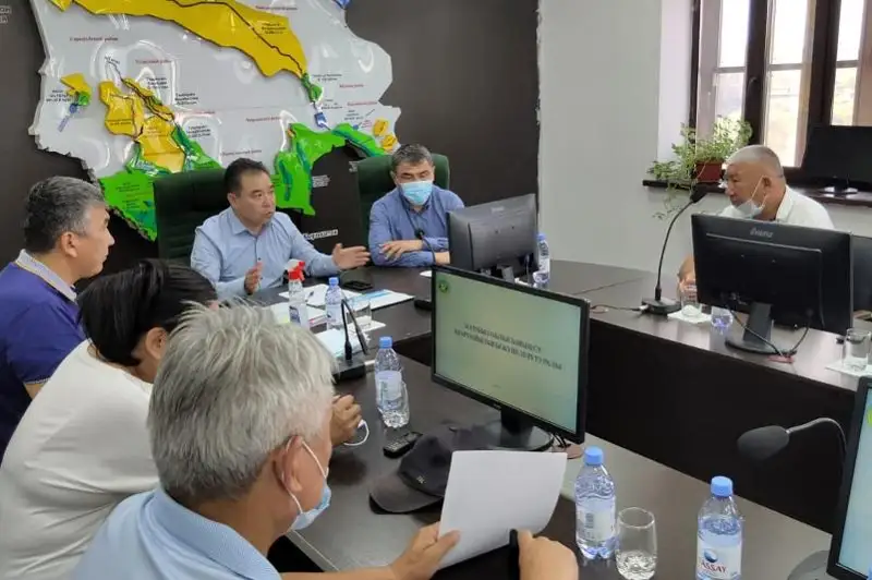 Вице-министр экологии посетил с рабочим визитом Жамбылскую область