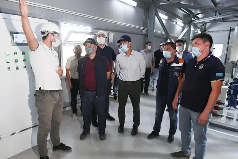 В Туркестане построили современную систему водоснабжения