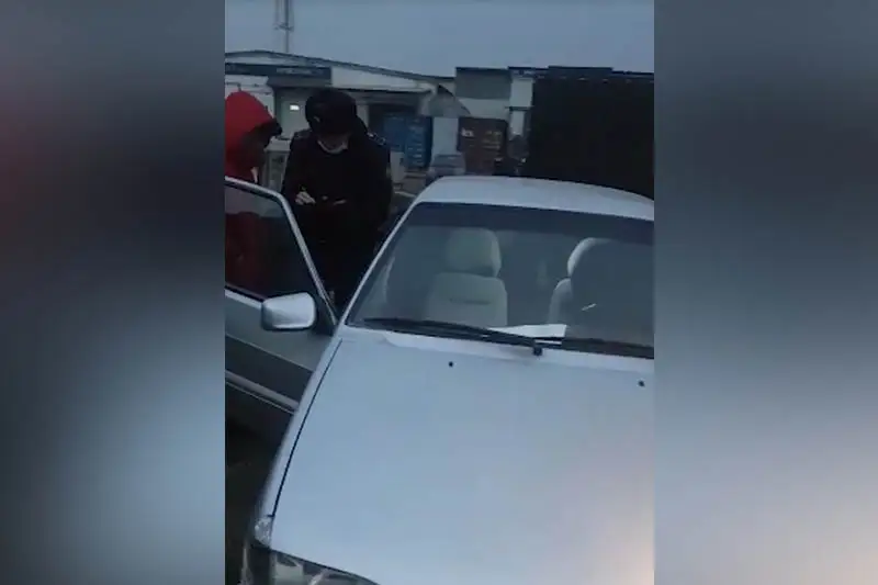 Угонщика автомобиля задержали полицейские Нур-Султана