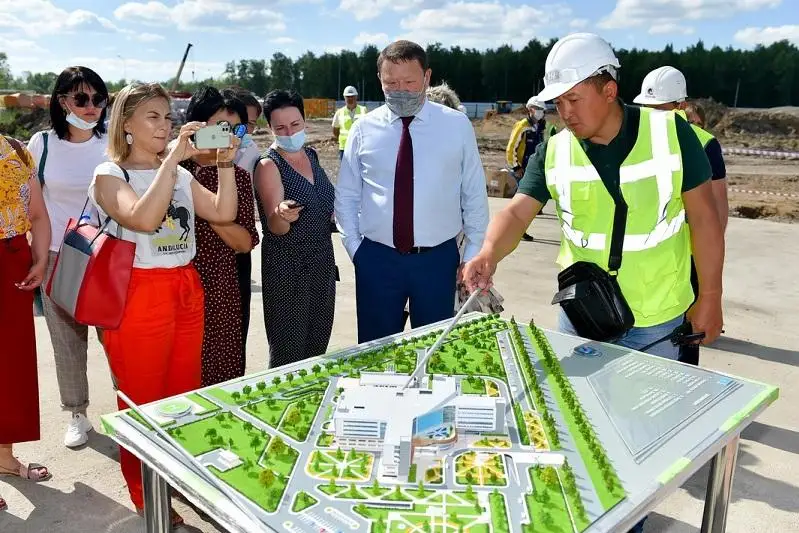 Какие объекты строятся  в Петропавловске – рассказал аким СКО