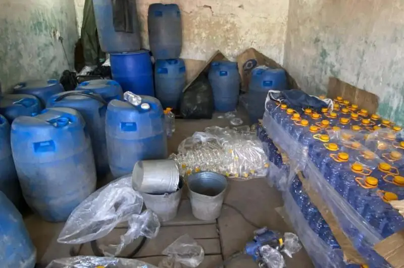 Подпольный цех по производству алкоголя выявили в Усть-Каменогорске