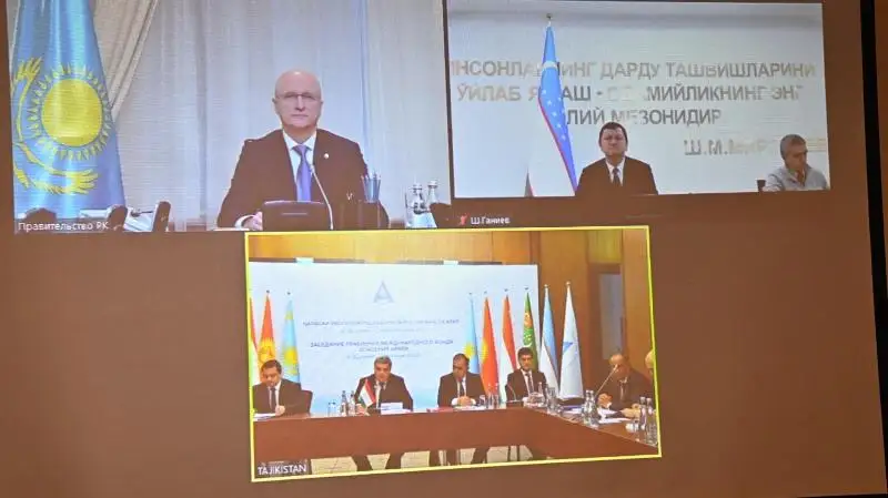 Роман Скляр принял участие в заседании Международного фонда спасения Арала