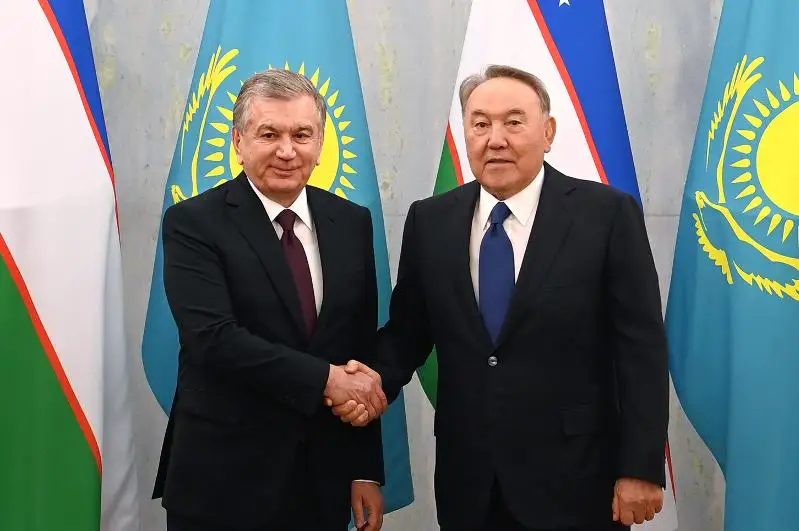 Первый Президент Казахстана встретился с Президентом Республики Узбекистан Шавкатом Мирзиёевым