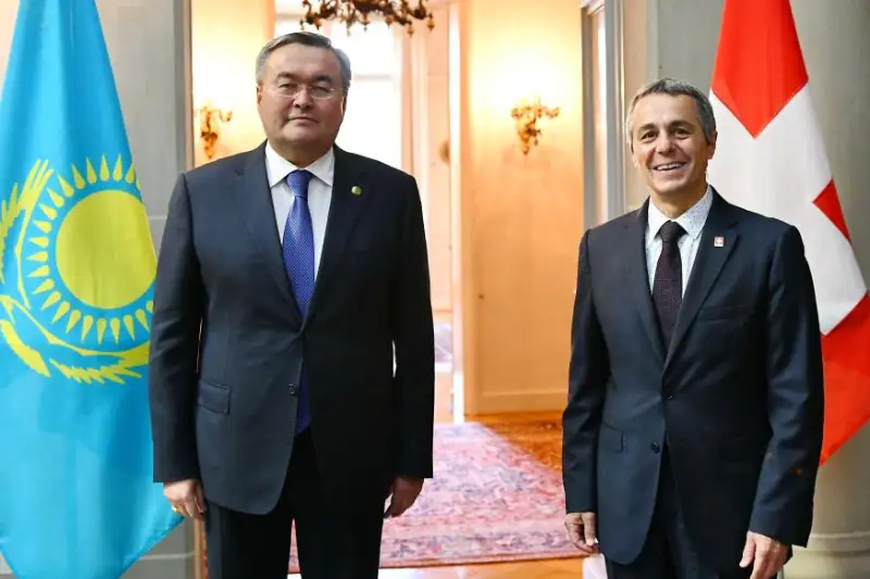 Начался официальный визит министра иностранных дел Казахстана в Швейцарию