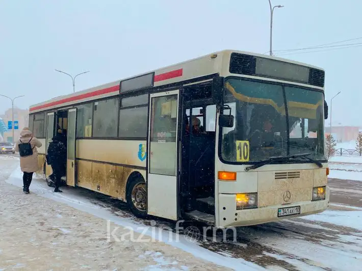 Режим ЧП: В Костанае скорректирован график движения общественного транспорта