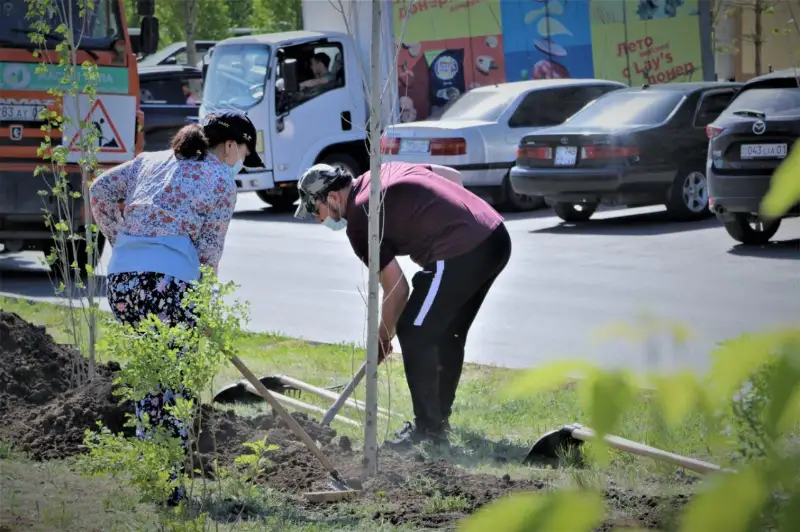 Челлендж «Посади свое дерево» продолжается в Нур-Султане