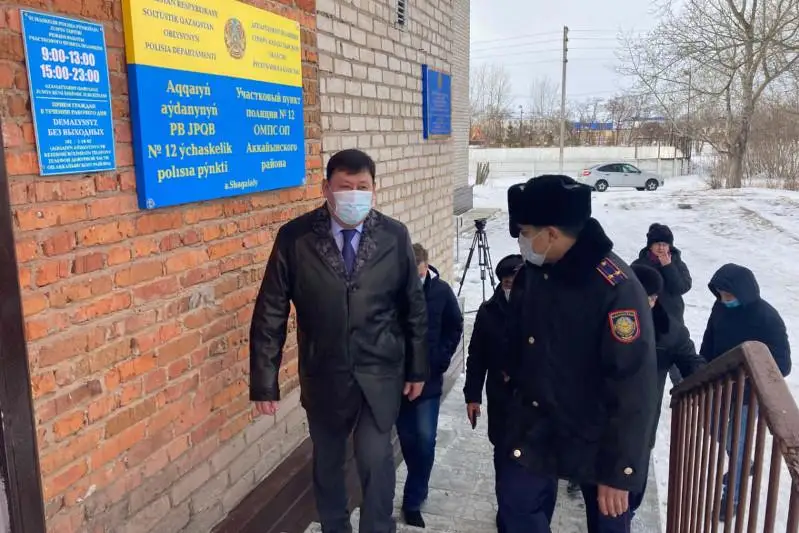 Два новых участковых пункта полиции открыты в сельских округах Аккайынского района СКО