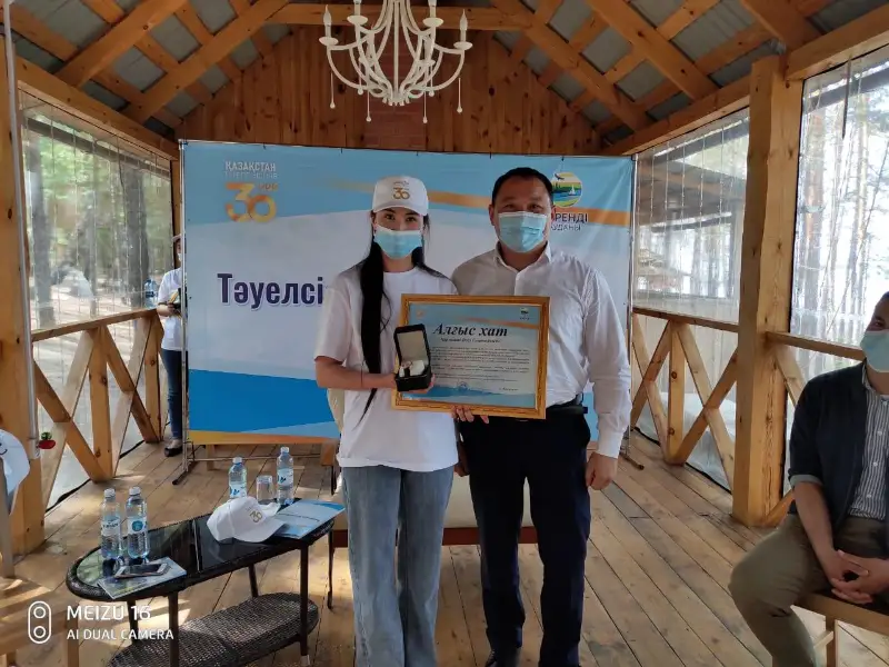 Аким Зерендинского района встретился с талантливой молодежью