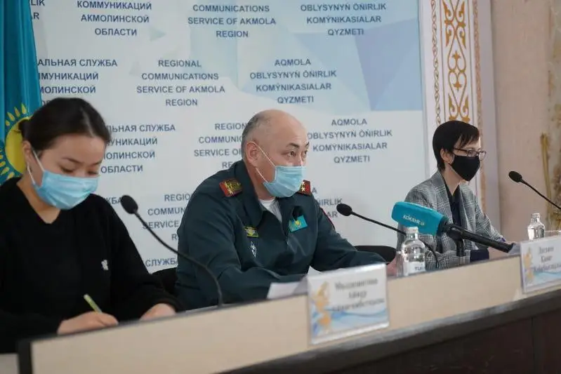 Завершается строительство двух домов для переселения людей из паводкоопасных зон в Атбасаре