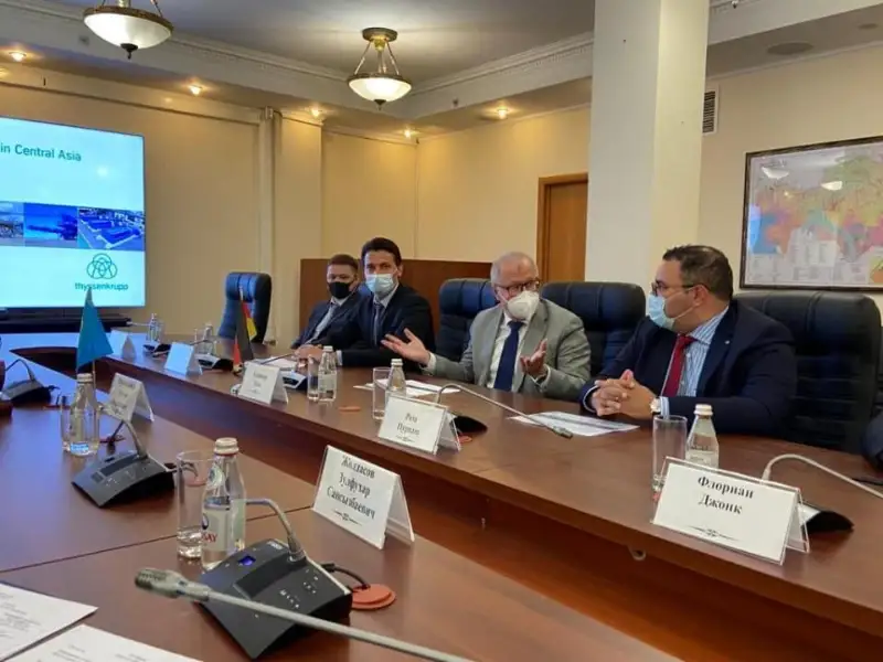 Вопросы сотрудничества в рамках охраны окружающей среды обсудили Магзум Мирзагалиев и посол Германии в РК