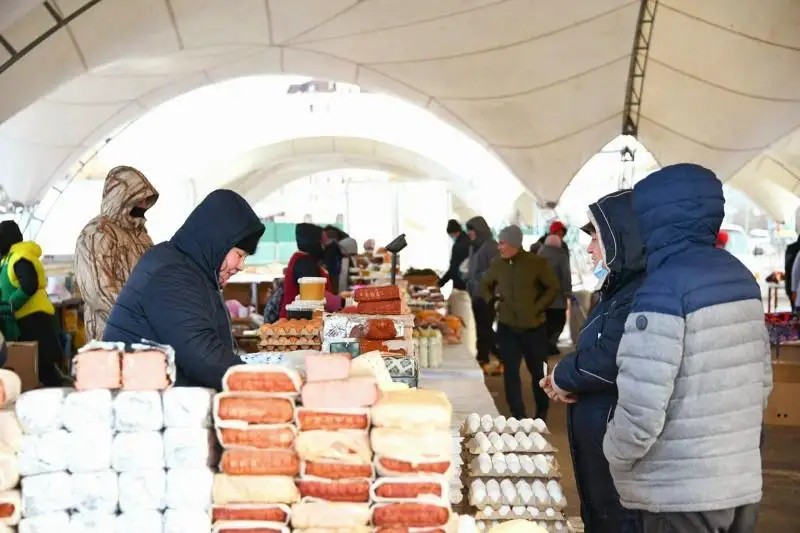 Сельхозярмарка проходит в Нур-Султане
