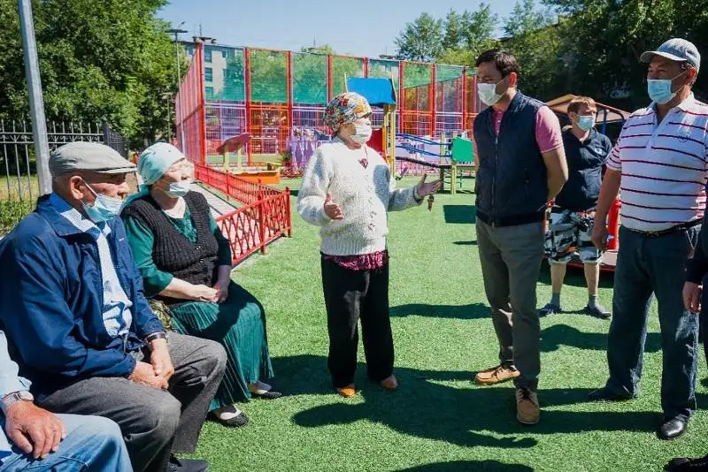 190 дворов и общественных пространств благоустроят в Нур-Султане в 2021 году