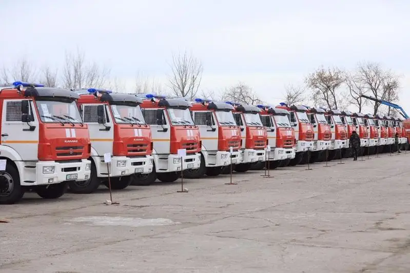 Подразделения ДЧС Актюбинской области пополнились спецтехникой