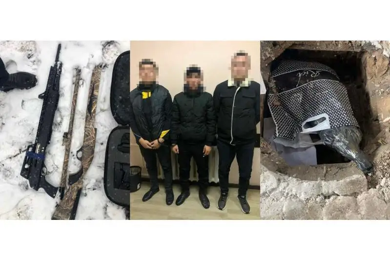 Похищенное из оружейного магазина оружие изъято полицией Алматы