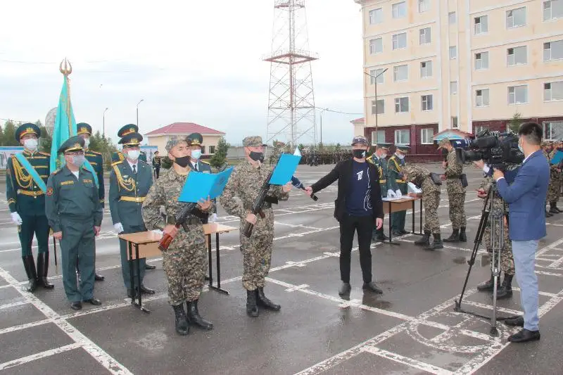 Более 800 солдат Нацгвардии РК приняли военную присягу в столице