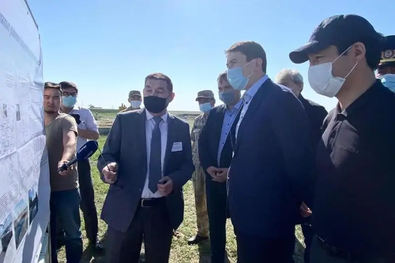 Министр экологии проверил работу водохозяйственных объектов в ЗКО