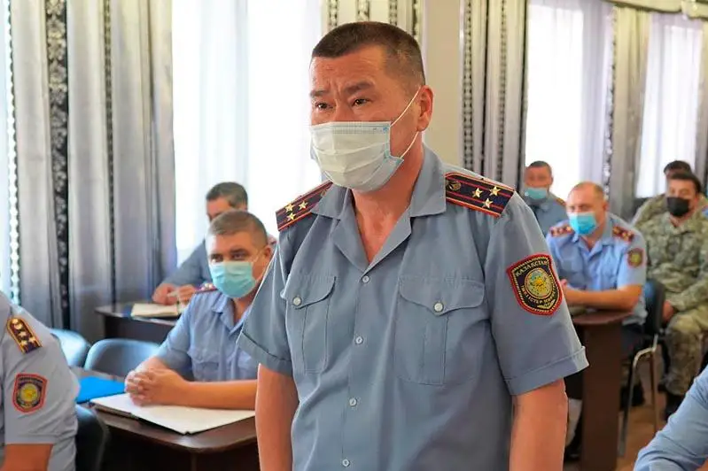 Кадровые изменения произошли в департаменте полиции Костанайской области