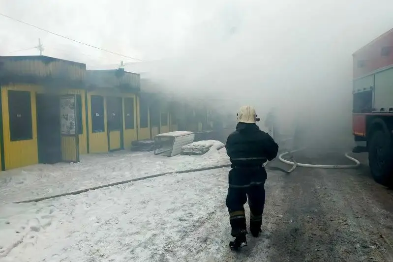 Oral qalasynda «El yrysy» bazary órtendi