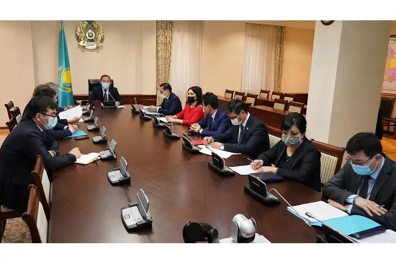 Ералы Тугжанов провел совещание по реализации поручений Президента, данных на заседании Совета АНК