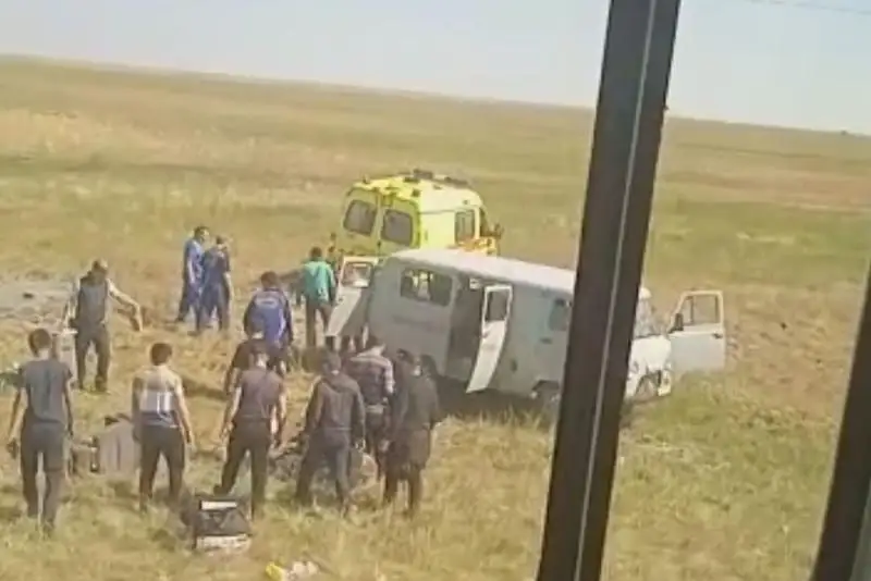 Восемь человек пострадали в ДТП в Акмолинской области