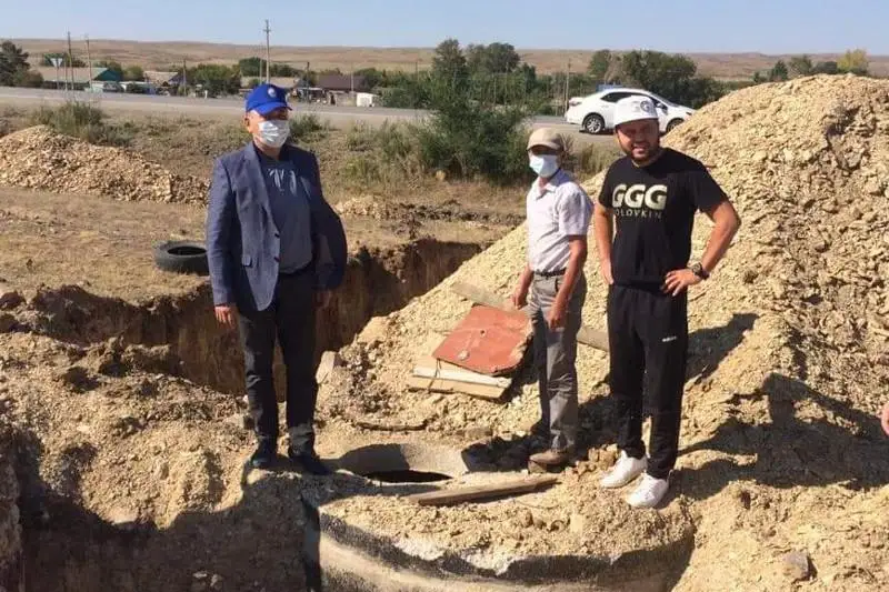 Реконструкция водопровода завершается в двух сёлах Карагандинской области