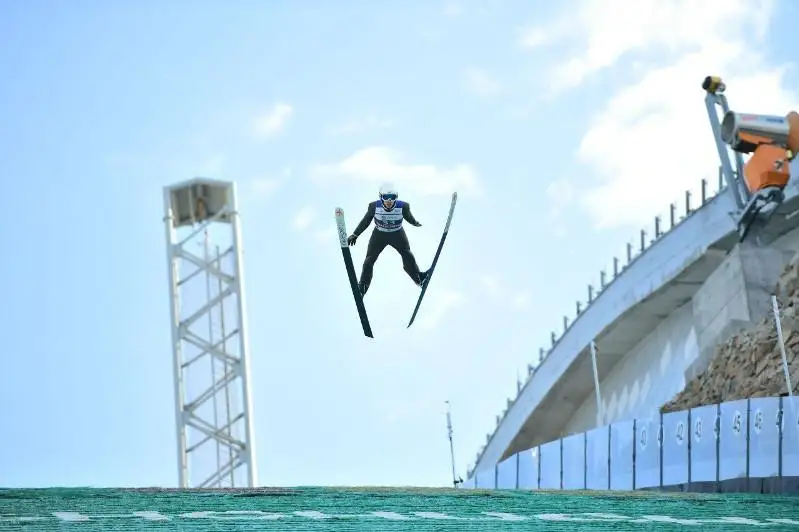 Команда Казахстана по прыжкам на лыжах с трамплина завоевала четыре олимпийские лицензии
