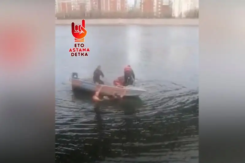 Двое мужчин спасли прыгнувшую с моста девочку в Нур-Султане