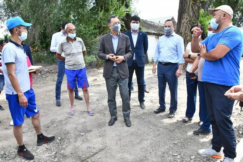 В Турксибском районе Алматы продолжается благоустройство территорий