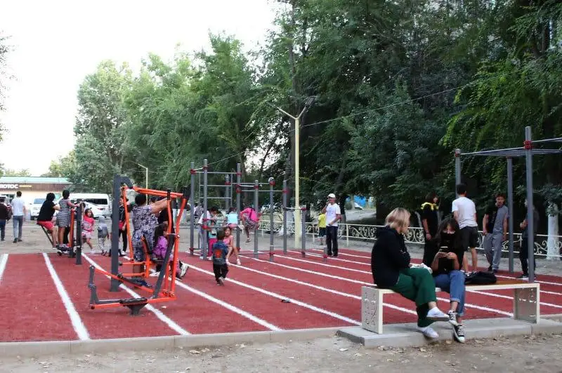 Спортивные объекты появляются в Таразе в рамках проекта «Таразға тарту»
