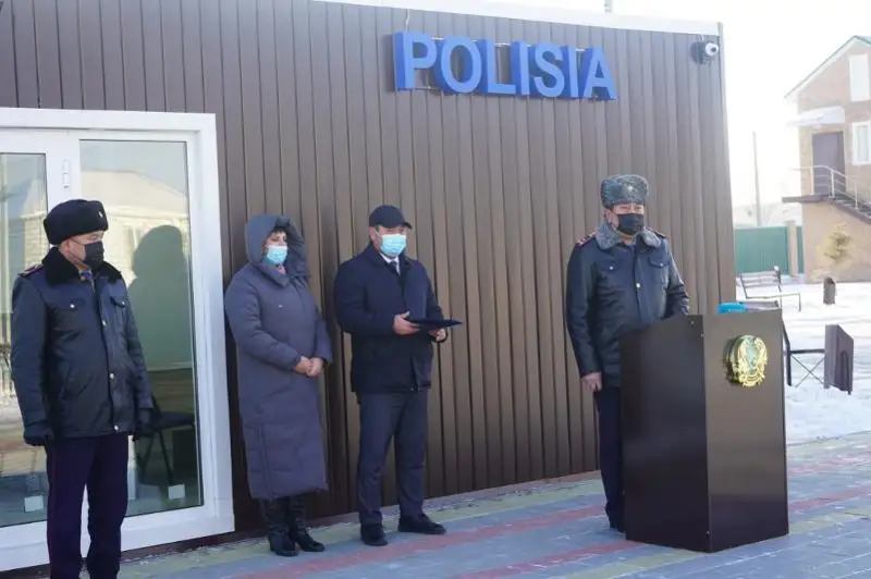 Модульный пост полиции открыли в Тобыле