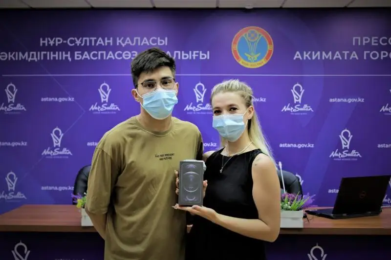 Названы победители шестого розыгрыша ценных призов среди вакцинированных в Нур-Султане