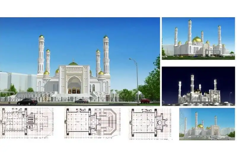 Новая мечеть на две тысячи мест строится в Уральске