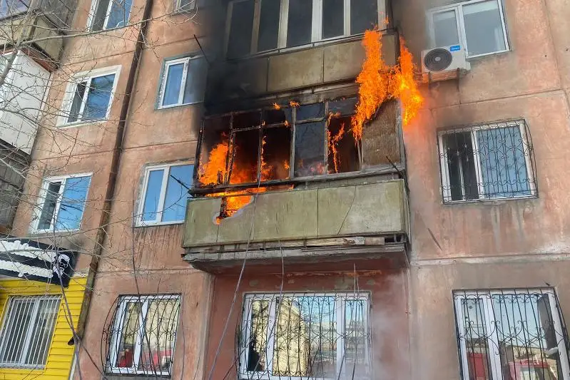 Семь пожаров ликвидировали за выходные в ВКО